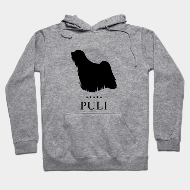 Puli Black Silhouette Hoodie by millersye